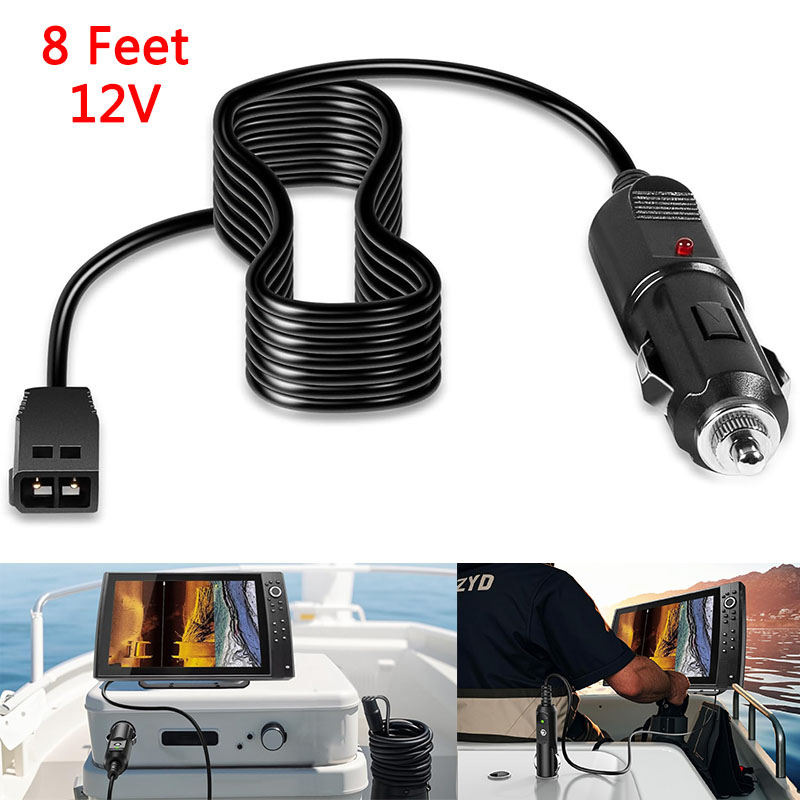 Cable de alimentación de 12 V, - Fish Finder Charger reseña y precio