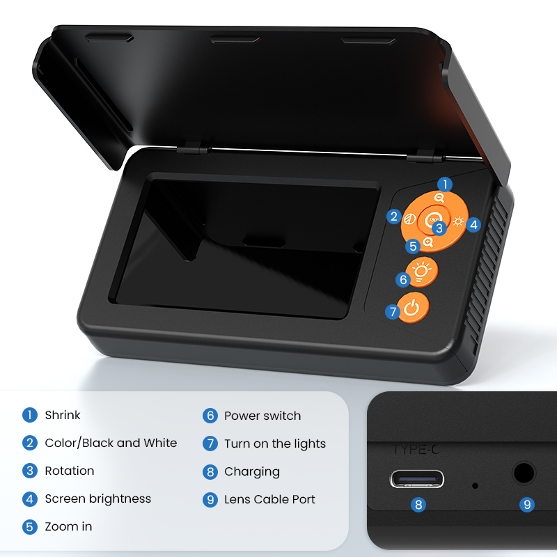 Cámara de pesca submarina con  - Fish Finder Battery reseña y precio