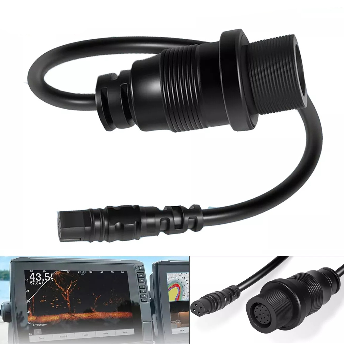 1852081   Cable adaptador MKR- - Fish Finder reseña y precio