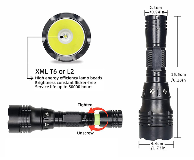 Lámpara de Buceo Portátil de 1 - Fish Finder Charger reseña y precio