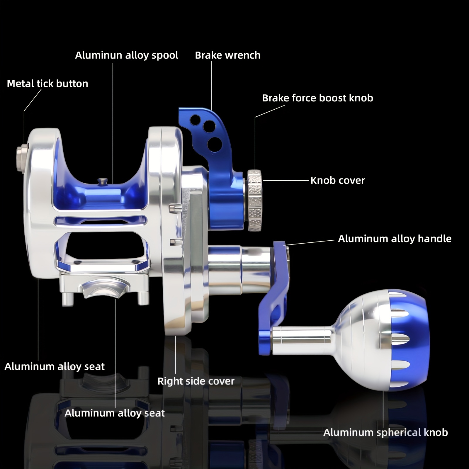 Topline-carrete de pesca Jiggi - Penn Reel Fierce reseña y precio
