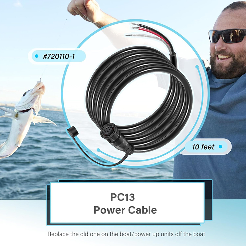 Cable de alimentación 720110-1 - Fish Finder reseña y precio