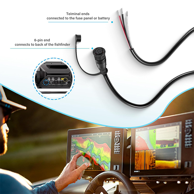 Cable de alimentación 720110-1 - Fish Finder reseña y precio